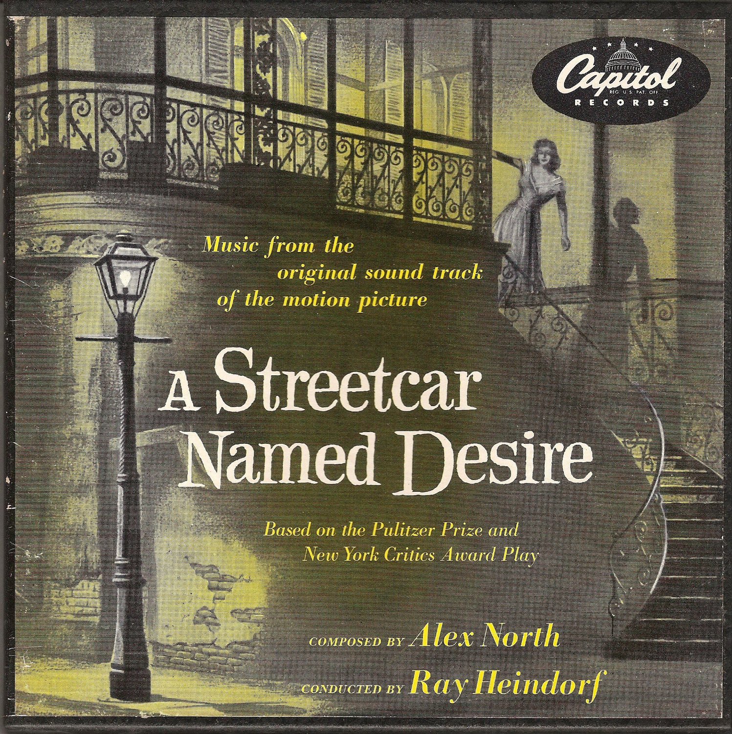 A STREETCAR NAMED DESIRE - SOUNDTRACK - (4) 7\" 45 RPM BOX SET